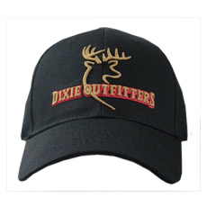 Cap 3D Embroidered Dixie Outfitters Deer Silhouette w/ 3 COLOR OPTIONS